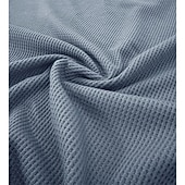 economico Polo classica da uomo-Per uomo Magliette Polo a Nido d'Ape Testurizzato Casuale Ferie Bavero Colletto Polo a Coste Manica Corta Moda Essenziale Semplice Bottoni Morbido Estate Primavera Vestibilità regolare Esercito verde