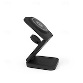 cheap Wireless Chargers-Wireless Charger 15 W Output Power Wireless Charging Station CE Certified Fast Wireless Charging MagSafe Universal For iPhone 14/13/12/11 Pro Max Universal Cellphone Gear Fit 2 R360 Apple Watch