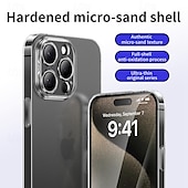 זול נרתיקים לאייפון-טלפון מגן עבור אייפון 16 iPhone 15 Pro Max iPhone 14 Pro Max אייפון 13 פרו מקס כיסוי אחורי שקוף עמיד בזעזועים PC