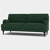 cheap Sofa Cover-Sofa Cover 3 Seater Solid Color Quilted Velvet Slipcovers STOCKcover LITB PRIME cover