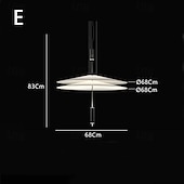 economico Luci Isola cucina-lampada a sospensione a led lampada a sospensione lampada in vetro acrilico metallo moderno lampadario a sospensione lampadari a soffitto camera da letto 85-265v