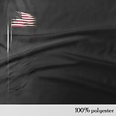  4 de julho de 2026 250º Homens Bandeira americana veteranos Camisas Polo Camisa de golfe Manga Curta Camisas polo Camisas de colarinho Streetwear Roupas de férias Trajes de festa Impressão 3D Botões
