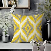 cheap Boho Style-Bohemian Decorative Toss Pillows Cover 4PC Soft Square Cushion Case Pillowcase for Bedroom Livingroom Sofa Couch Chair