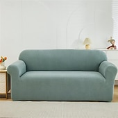 baratos Cobertura de Sofa-Capa elástica de sofá com cobertura completa para sala de estar, capa de assento de sofá, super macia e grossa, proteção de almofada de assento de móveis