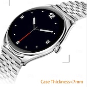 abordables Montres connectées-696 QS28 Montre intelligente 1.43 pouce Smartwatch Montre Connectée Bluetooth ECG + PPG Podomètre Rappel d&#039;Appel Compatible avec Android iOS Femme Hommes Mode Mains-Libres Rappel de Message IP 67
