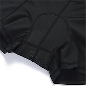 billige Bukser, shorts og skjørt til kvinner-WOSAWE Dame Sykkelshorts Fôrede sykkelshorts Sykkel Shorts Fôrede shorts Slank Fasong sport Pustende Hurtigtørkende Høy Elastisitet Bekvem Svart Rosa Klær Sykkelklær