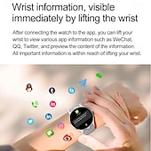 tanie Smartwatche-696 HK30 Inteligentny zegarek 1.43 in Inteligentny zegarek Bluetooth EKG + PPG Krokomierz Powiadamianie o połączeniu telefonicznym Kompatybilny z Android iOS Damskie Męskie Odbieranie bez użycia rąk