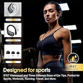 levne TWS Pravá bezdrátová sluchátka-696 HD65 Headset pro telefonování bez použití rukou Závěsy Bluetooth 5.3 Potlačení hluku Stereo Zrušení okolního hluku ENC pro Apple Samsung Huawei Xiaomi MI pro kancelářské podnikání Cestování a