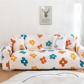 abordables Funda de sofá-Funda de sofá de verano de seda helada, cobertura completa para sala de estar, funda de asiento de sofá, funda de protección de cojín para muebles elástica súper suave para sala de estar