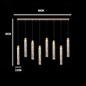 levne Lustry-moderní led lustr 1/2/5/8/10/12/18 hlava stmívatelné světelné křišťálové závěsné svítidlo pro vysoký strop obývacího pokoje foyer chromová světla osvětlení současné stropní svítidlo lustry (12
