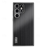 Недорогие Чехлы для Samsung-телефон Кейс для Назначение SSamsung Galaxy S24 S23 S22 S21 Ultra Plus А55 А35 А25 А15 5Г A54 A34 A14 Samsung A13 5G A13 Кейс на заднюю панель Защита от удара ТПУ Металл