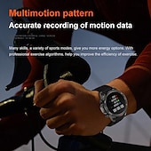 abordables Relojes inteligentes-696 DK68 Reloj inteligente Rastreador de fitness ECG PPG Recordatorio de llamadas Android iOS IP67 47mm 1.53