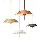 cheap Island Lights-LED Pendant Light  Kitchen Island Pendant Lamp 1-Light 30 cm Single Design Metal Painted Finishes Modern Nordic Style Bedroom Dining Room 110-240V