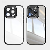 رخيصةأون جرابات آيفون-هاتف غطاء من أجل ايفون 16 iPhone 15 Pro Max iPhone 14 13 12 Pro Max Plus غطاء خلفي حامي عدسة الكاميرا ضد الصدمات درع TPU