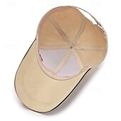 preiswerte Baseballkappe für Herren-Herren Cap Basecap Sonnenhut Kappe Schwarz Rote Polyester Modisch Brautkleider schlicht Strasse Täglich Buchstabe Einstellbar Sonnenschutz Atmungsaktiv