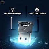 billiga Dekorativa ljus-1 st mini usb led ljus, bil interiör led rgb belysning 5v smart usb led atmosfär ljus laptop dekoration nattlampa justerbar ljusstyrka 8 färger
