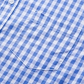 voordelige Overhemden-Oktoberfest Hemd Gingham overhemd Beiers Duits München Weiden Voor heren Doek in traditionele stijl