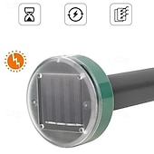 cheap Electric Mosquito Repellers-Solar Ultrasonic Mouse and Snake Repeller – Garden Pest Deterrent with Shock and Vibration, Solar Powered Lawn Protection Device
