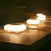 olcso Földi fények-napelemes kültéri oszlopsapka lámpa vízálló napelemes kerítés lámpa 30 led fedélzeti terasz kerti szuperfényes oszloplámpák 4x4-hez 5x5 6x6 oszlopsapka csak fa napelemes éjszakai lámpa 1/2db