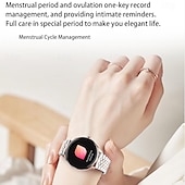 abordables Montres connectées-696 QS28 Montre intelligente 1.43 pouce Smartwatch Montre Connectée Bluetooth ECG + PPG Podomètre Rappel d&#039;Appel Compatible avec Android iOS Femme Hommes Mode Mains-Libres Rappel de Message IP 67