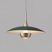 cheap Island Lights-LED Pendant Light Flying Saucer Decorative Light 1-Light 28cm Modern Nordic Style Bedroom Dining Room 110-240V