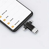 Недорогие Кабели для мобильных телефонов-Подходит для адаптера Apple Huawei Typec otg, планшета 3-в-1 для чтения и дисковой мыши, преобразователя USB3.0