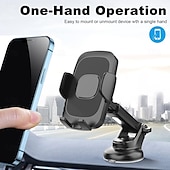 abordables Supports de voiture-Support de téléphone portable de voiture, console centrale de voiture, tige télescopique d&#039;aspiration, cadre de support de navigation fixe, support universel dans la voiture