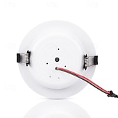 זול נורות ספוט לד-smart rgb תקרה תאורת downlight אור שקוע 5w/10w 85v-265v led צבעוני שלט רחוק תאורה שקועה