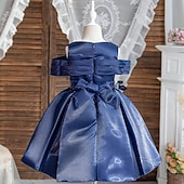 levne Párty šaty-Děti Dívčí Šaty Šaty na párty Pevná barva Bez rukávů Výkon Zvláštní příležitosti Nabírané šaty Denní Princeznovské Polyester Midi Bruslařské šaty Léto Jaro 2-12 let Více barev Světle zelená Světl