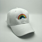 זול אביזרים-קשת ליל כל הקדושים כובעים LGBT LGBTQ הומו לסבית מבוגרים בגדי ריקוד גברים בגדי ריקוד נשים נשף מסכות מצעד הגאווה חודש הגאווה תחפושות ליל כל הקדושים קלות לְהִתְחַפֵּשׁ
