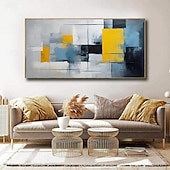 billige Abstrakte malerier-håndlaget oljemaleri lerret veggkunst dekorasjon moderne abstrakt for stue hjemmeinnredning rullet rammeløst ustrukket maleri