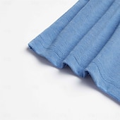 olcso Alkalmi Henley póló-Férfi Henley ing Tee Top Sima Henley Utca Vakáció Rövid ujjú Gomb Zseb Ruházat Divat Dizájn Alap