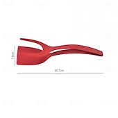 economico Utensili e gadget da cucina-Accessori da cucina multifunzionali 2 in 1 set di gadget da cucina spatola per frittata spatola in silicone da cucina per toast pancake pinze per uova cocina cucina accessori da cucina