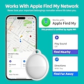 Недорогие GPS-трекеры-умный GPS-трекер для ios локатор телефона для ios найти мой трекер ограничение расстояния поиск глобального позиционирования потерянные ключи кошелек багаж