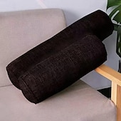 economico Copricuscini per cuscini decorativi-Rotolo di copertura per cuscino con collo rotondo, cuscino di supporto cervicale, copertura per sollievo dal dolore al collo, copertura per cilindro per dormire, sedia, auto, divano