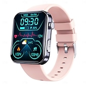 abordables Relojes inteligentes-F300 reloj inteligente para exteriores para hombres, reloj inteligente con llamada bluetooth para android ios ip67, relojes deportivos impermeables para fitness y música