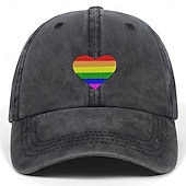 זול אביזרים-קשת ליל כל הקדושים כובעים LGBT LGBTQ הומו לסבית מבוגרים בגדי ריקוד גברים בגדי ריקוד נשים נשף מסכות מצעד הגאווה חודש הגאווה תחפושות ליל כל הקדושים קלות לְהִתְחַפֵּשׁ