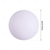 halpa Vedenalaiset valot-uima-altaan led-valo, led-pieni yövalo 16 värin säädettävä pyöreä pallo yövalo, ulkona vedenpitävä led valaiseva pyöreä pallolamppu sisäpihan kokoontumisfestivaalitunnelmalamppu 1kpl