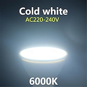 billige Spotlys med LED-6/10 stk dimbare gu10 led pærer, led downlight spotlight 38 grader energisparende lyspærer 220~240v innendørs belysning