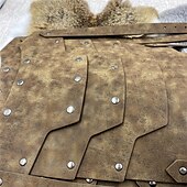 abordables Armadura-Retro Antiguo Medieval Renacimiento Armas y Armaduras Camisa de señora Armadura de Hombro Vikingo forastero Hombre Vikingo Carnaval Mascarada Rendimiento Fiesta / Noche Escenario Adulto Armadura de