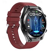 abordables Relojes inteligentes-iMosi ET450 Reloj inteligente 1.39 pulgada Smartwatch Reloj elegante Bluetooth ECG + PPG Monitoreo de temperatura Podómetro Compatible con Android iOS Mujer Hombre Larga espera Llamadas con Manos