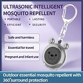 economico Repellenti per zanzare elettrici-Repellente Ultrasuoni per Zanzare da Esterno – Dispositivo Elettronico di Controllo Insetti per Bambini e Uso Estivo