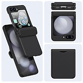 Χαμηλού Κόστους Samsung Θήκη-τηλέφωνο tok Για Samsung Galaxy Z Flip 5 Z Flip 4 Z Flip 3 Πίσω Κάλυμμα Υποδοχή κάρτας Ανθεκτική σε πτώσεις Ρετρό PC