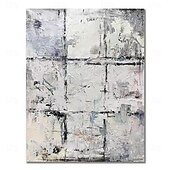 ieftine Picturi în Ulei-picturi în ulei realizate manual, pânză, artă de perete, decorare modernă, simplitate, alb-negru, abstract pentru decorarea casei, laminată, fără rame, pictură neîntinsă