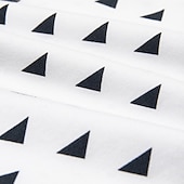 abordables Polo élite pour-Homme Plaid Manche Courte Polos Col Rabattu Occasionnel Vêtement décontracté de travaile Formel Extérieur Soirée Imprimé Été Noir