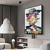preiswerte Ölgemälde-Ölgemälde auf Leinwand mit Frauengesicht, Wandkunst, farbenfrohes Frauengesicht, handgefertigtes gesichtsloses Porträtgemälde, abstraktes Damengemälde, Frau, Leinwandkunst, Wohndekor für Wohnzimmer,
