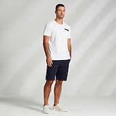ieftine Tricouri și maieuri pentru bărbați de elită-Bărbați Grafic Tricou Tee Top Manșon scurt Tricou Stil Nautic Cămașă Modă Exterior Casual Stradă Casual Zilnic Alb Bleumarin Primavara vara Îmbrăcăminte S M L XL XXL