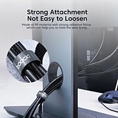 お買い得  事務用品-ベルクロテープ ナイロン粘着テープ データケーブル 電源ケーブル オーガナイザーテープ