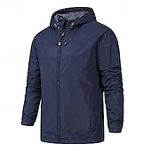 abordables Softshell, polares y chaquetas de montaña-Hombre Chaqueta de Esquí Al aire libre Impermeable Resistente al Viento Sudadera abrigo de nieve Abrigo de esquí Viaje Negro Verde Ejército Azul Azul Oscuro