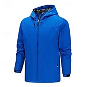 abordables Softshell, polares y chaquetas de montaña-Hombre Chaqueta de Esquí Al aire libre Impermeable Resistente al Viento Sudadera abrigo de nieve Abrigo de esquí Viaje Negro Verde Ejército Azul Azul Oscuro
